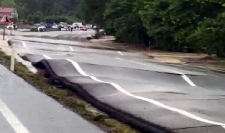 Zonguldak’ta sağanak; dereler taştı, heyelan oldu (5)