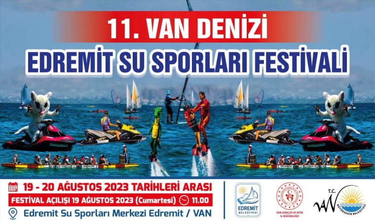 11. Van Denizi Su Sporları Festivali başlıyor