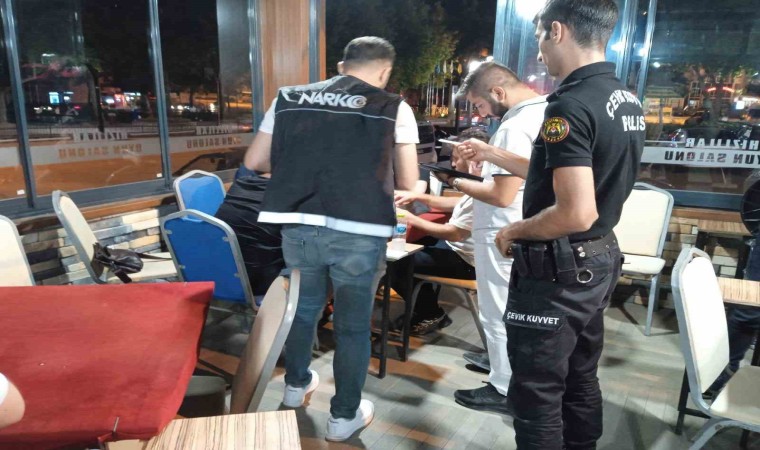 124 polisin katılımıyla huzur denetimi: Bin 446 şahıs sorgulandı