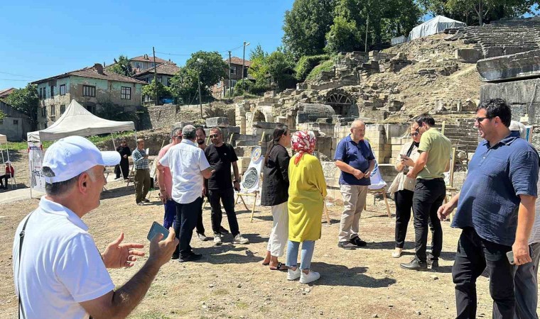 2 bin yıllık antik kentte ilk çini sergisi