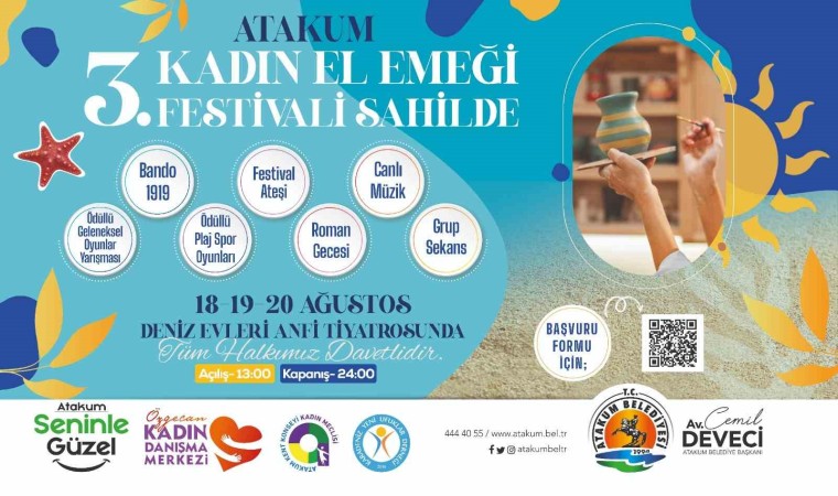 ‘3. Atakum Kadın Emeği Festivali başlıyor