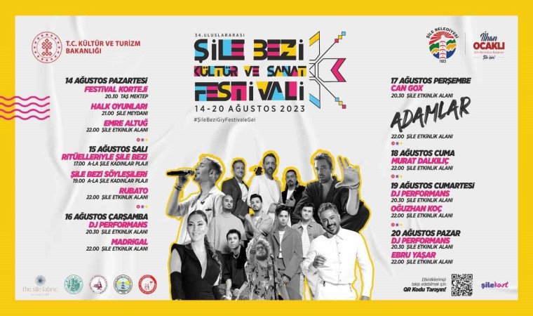 34üncü Uluslararası Şile Bezi ve Kültür Festivali başlıyor