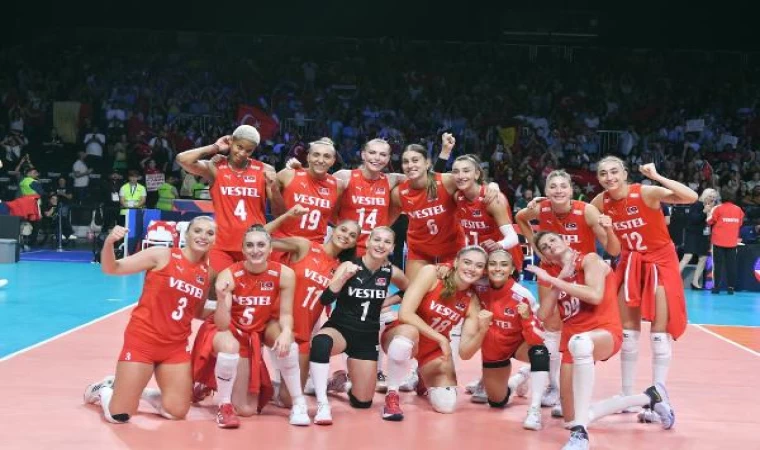 A Milli Kadın Voleybol Takımı, 2023 CEV Avrupa Şampiyonası’nda çeyrek finalde (FOTOĞRAFLAR)