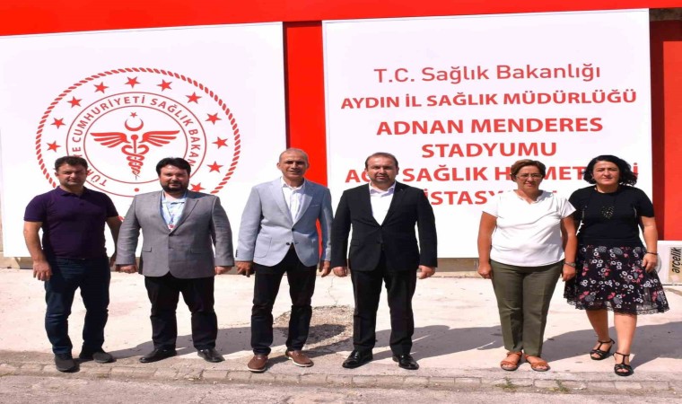 Adnan Menderes Stadyumu 112 Acil Sağlık Hizmetleri İstasyonunda sona gelindi