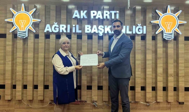 Ağrı Belediyesi Meclis Üyeliğine Besra Şimşek atandı