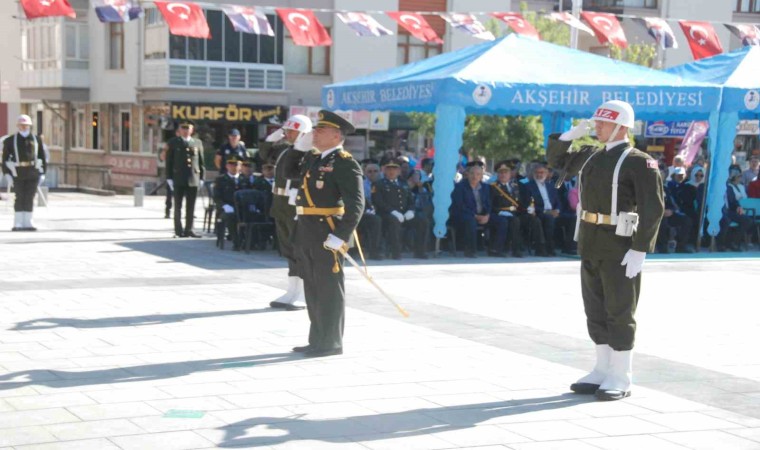 Akşehirde 30 Ağustos Zafer Bayramı kutlandı