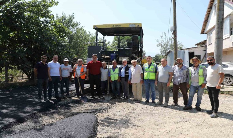 Akyazının merkezi sokak sokak yenileniyor