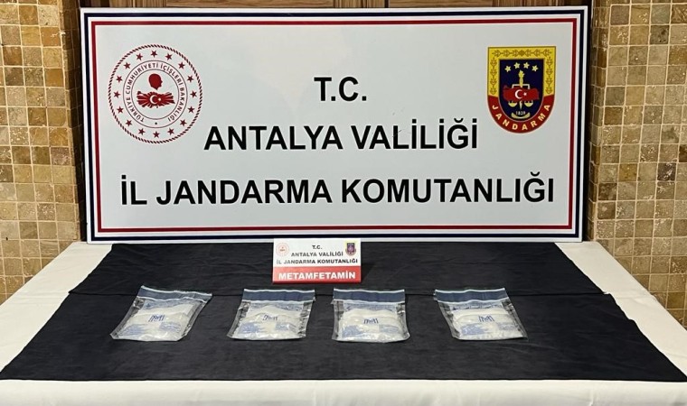 Antalyada jandarmadan uyuşturucu operasyonu: 1 gözaltı