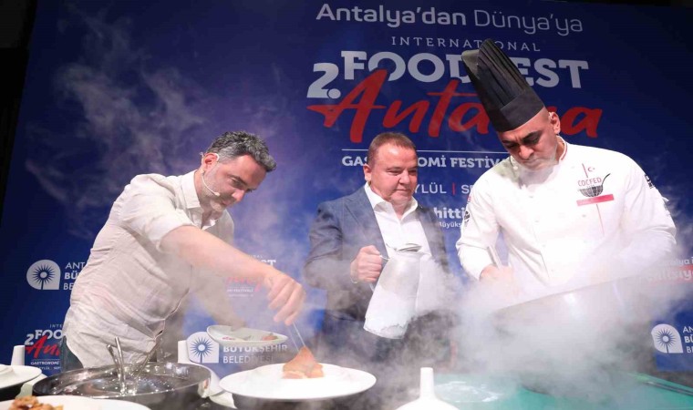 Antalyadan dünyaya açılan 2. Foodfest Antalya Gastronomi Festivali başlıyor