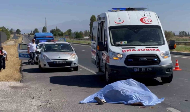 Arızalanan aracını emniyet şeridine çeken sürücü canından oldu