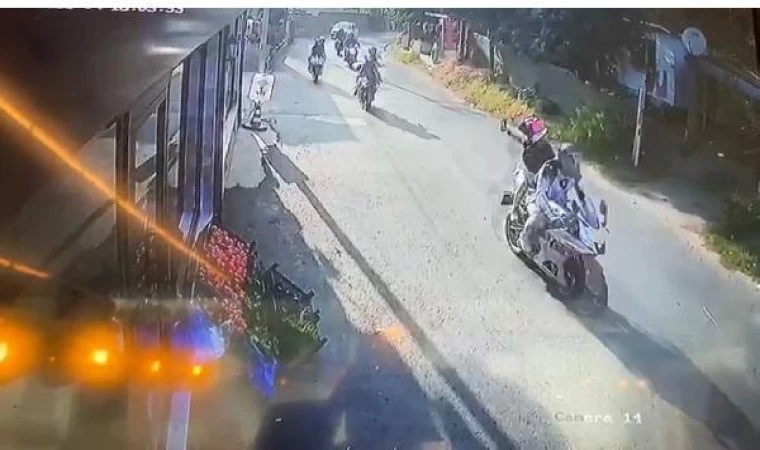 Arnavutköy’de hayatını kaybeden motosikletlilerin son görüntüleri