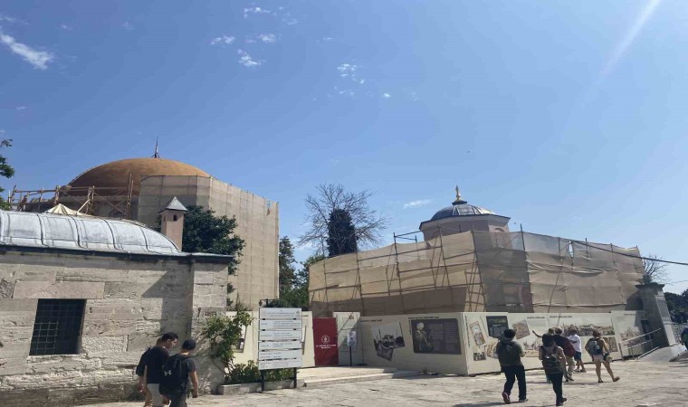 Ayasofya-i Kebir Camii Şerifinde restorasyon başladı