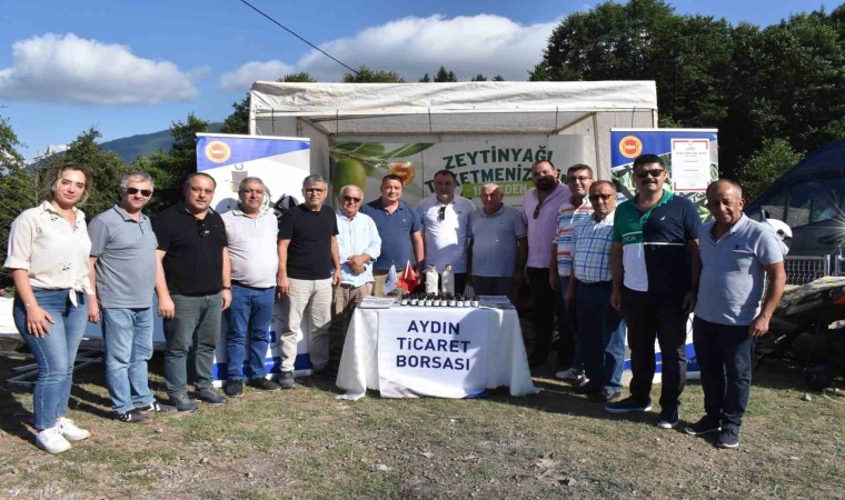 Aydın Memecik Zeytinyağı, Artvinde yoğun ilgi gördü