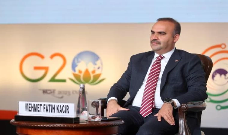 Bakan Kacır, Hindistan’da G20 Dijital Ekonomi Bakanlar Toplantısı’na katıldı