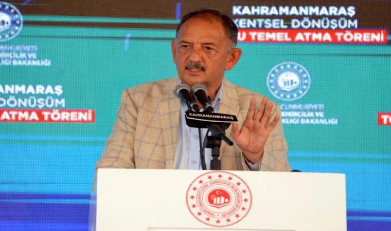 Bakan Özhaseki: Yeni yapılar 4 katı geçmeyecek