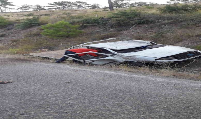 Balıkesirde trafik kazası bir ölü