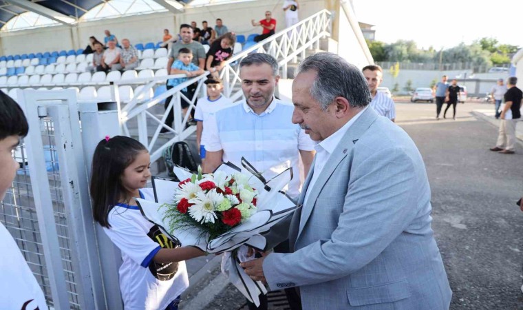 Başakpınarda yaz spor kurslarına coşkulu açılış