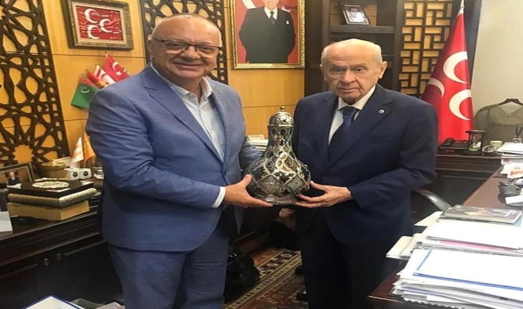 Başkan Ergün, MHP Genel Başkanı Bahçeliye Manisadaki çalışmaları anlattı