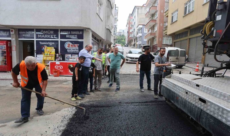 Başkan Sandıkçı: “İlçemizi güvenli ve konforlu yollarla donatıyoruz”