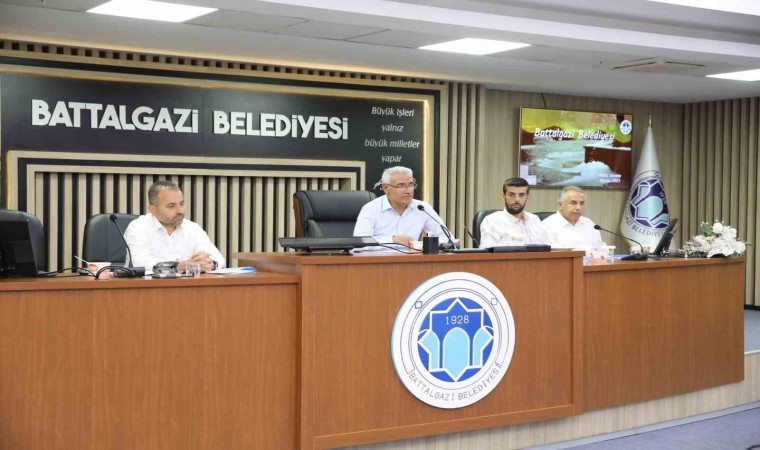 Battalgazi Belediye Meclisi Ağustos ayı olağan toplantısı tamamlandı