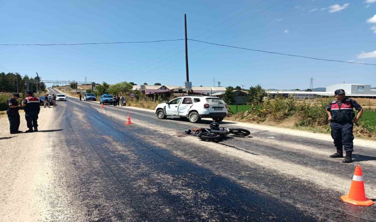 Bilecikte yaşanan trafik kazasında 1 kişi yaralandı