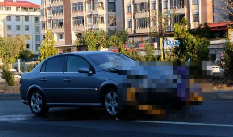 Bingöl’de otomobilin çarptığı motosikletli kurye ağır yaralandı