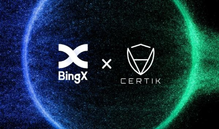 BingX, blokzincir güvenlik firması CertiK ile ortaklığını genişlettiğini duyurdu