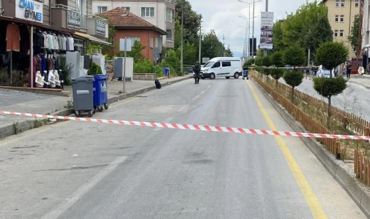 Bolu’da şüpheli çanta fünyeyle patlatıldı