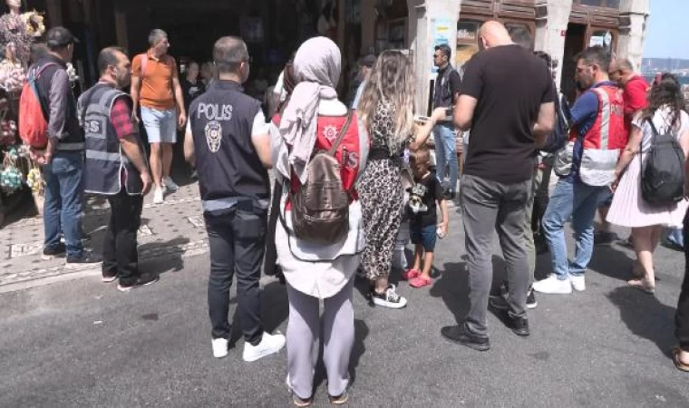 Büyükada’da kaçak göçmenlere yönelik denetim 