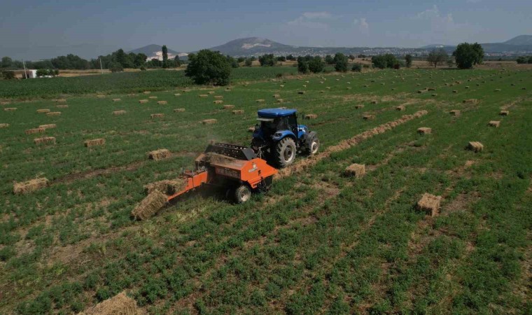 Büyükşehirden 700 üreticiye 3 Milyon TL değerinde kaba yem desteği