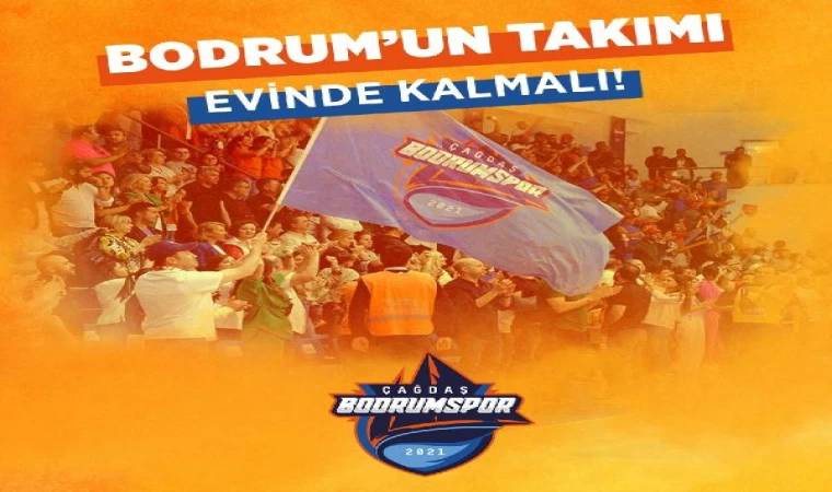 Çağdaş Bodrum Spor taraftarından çağrı var