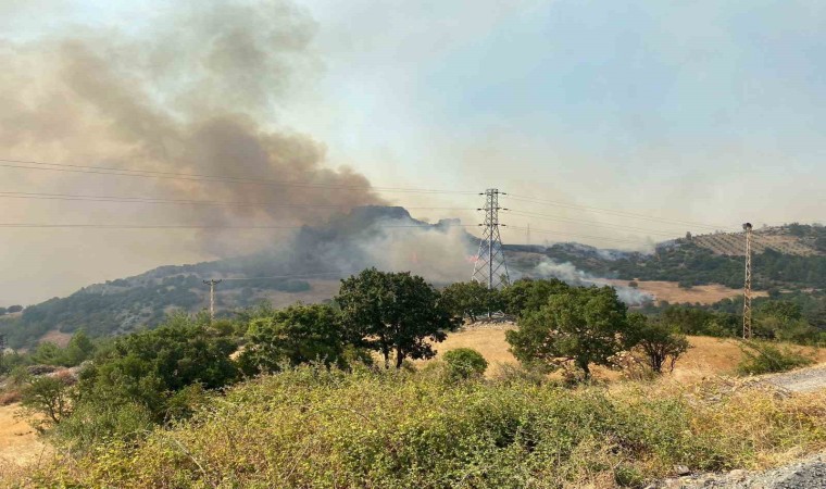 Çanakkalede büyük orman yangını...2 köy boşaltıldı