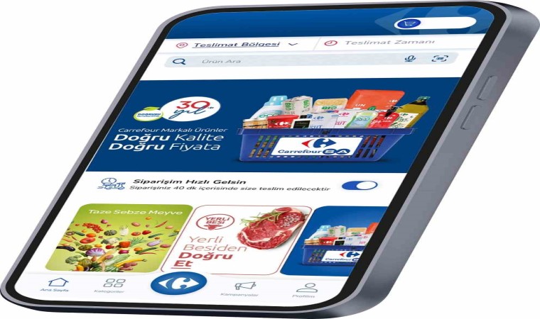 CarrefourSA Online Market uygulaması yenilendi