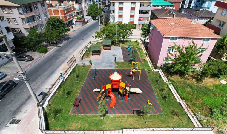 Çayırovada 14 yeni park yapıldı, 16 parkta yenilendi