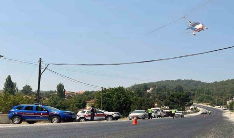 ‘Cayrokopter ilk defa Muğla semalarında denetim yaptı