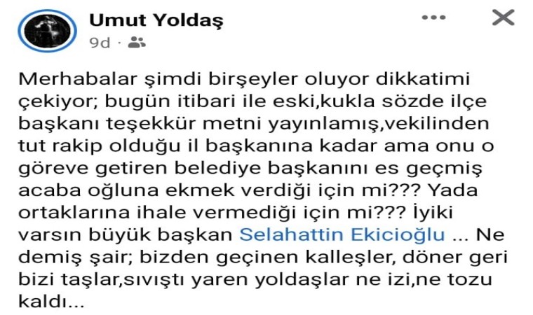 CHPli belediye başkanı, CHPli milletvekilinin odasına kilit vurdu iddiası