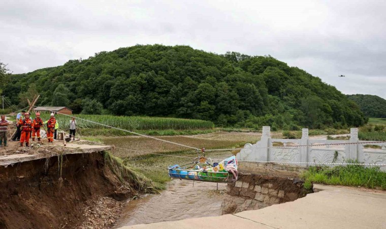 Çinin Shulan kentini sel vurdu: 14 ölü, 1 kayıp