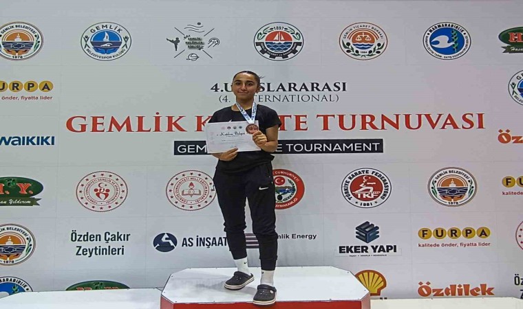 Diyarbakırlı sporcu uluslararası turnuvadan bronz madalyayla döndü