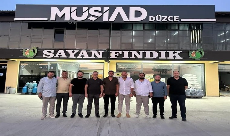 Düzce MÜSİAD projelerini Özdemire anlattı