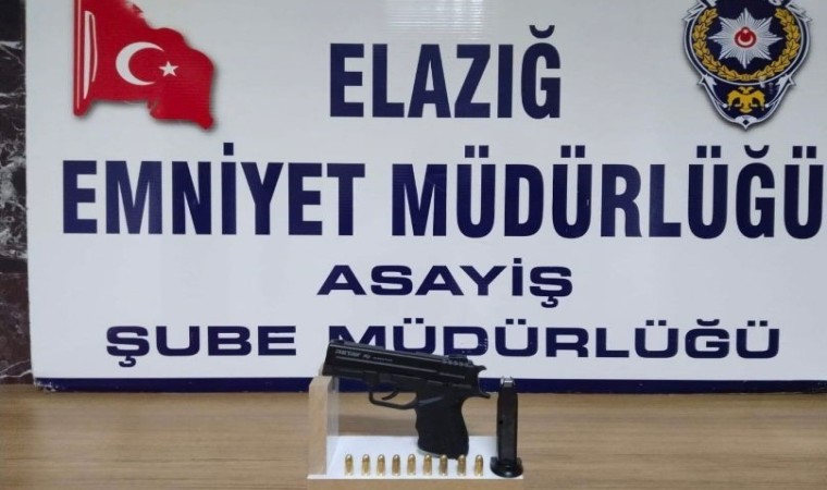 Elazığda 15 suç kaydı bulunan şüpheli yakalandı