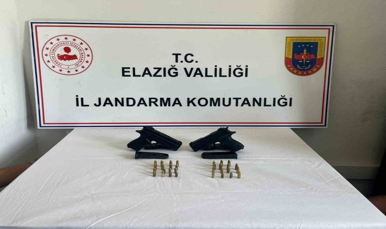 Elazığda aranan 2 şüpheli jandarma tarafından yakalandı