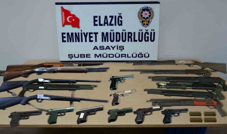 Elazığda asayiş ve şok uygulamaları: 22 tutuklama