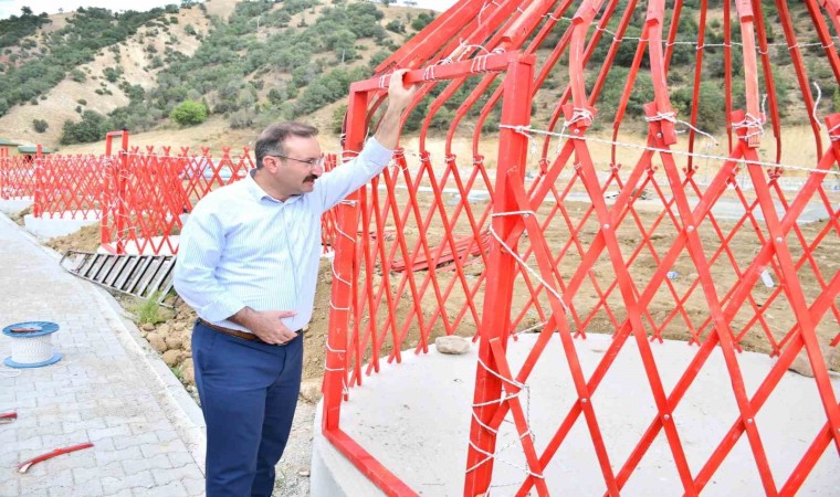 Emette Türk otağı kurulum çalışmalarında sona gelindi