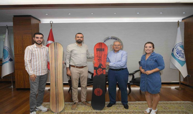 Erciyes Kayak Merkezi Pistlerinde Yerli ve Milli Board Kullanılacak