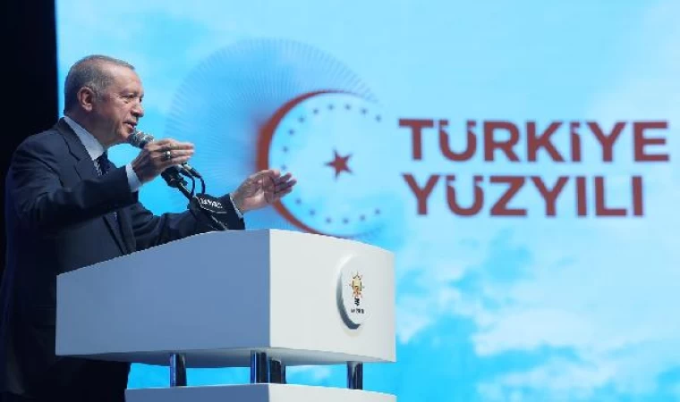 Erdoğan: AK Parti olarak bugün gerçekten büyük bir gurur ve heyecanı yaşıyoruz