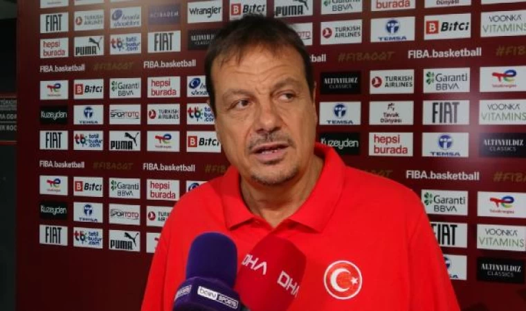 Ergin Ataman: Seyircinin de desteğiyle galibiyet serisine devam edeceğimizi düşünüyorum