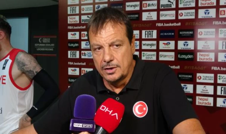 Ergin Ataman: Takımın enerjisi çok iyi, bu beni çok memnun ediyor