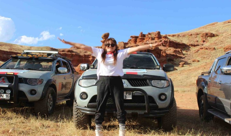 Erzurumda kadınların off-road heyecanı