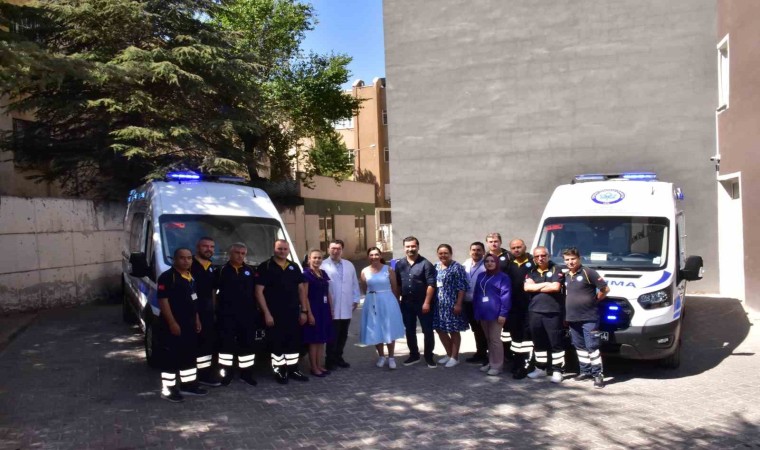 ESOGÜ Hastanesinde 2 yeni ambulans hizmet vermeye başladı