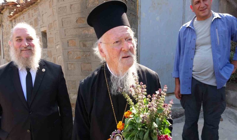 Fener Rum Patriği Bartholomeos, Gökçeadaya geldi